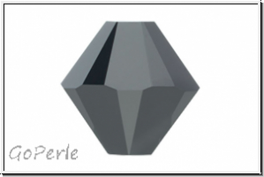 Swarovski� Bicone 5328, 3mm, 280 HEM2 - jet hematite, 25 Stk.